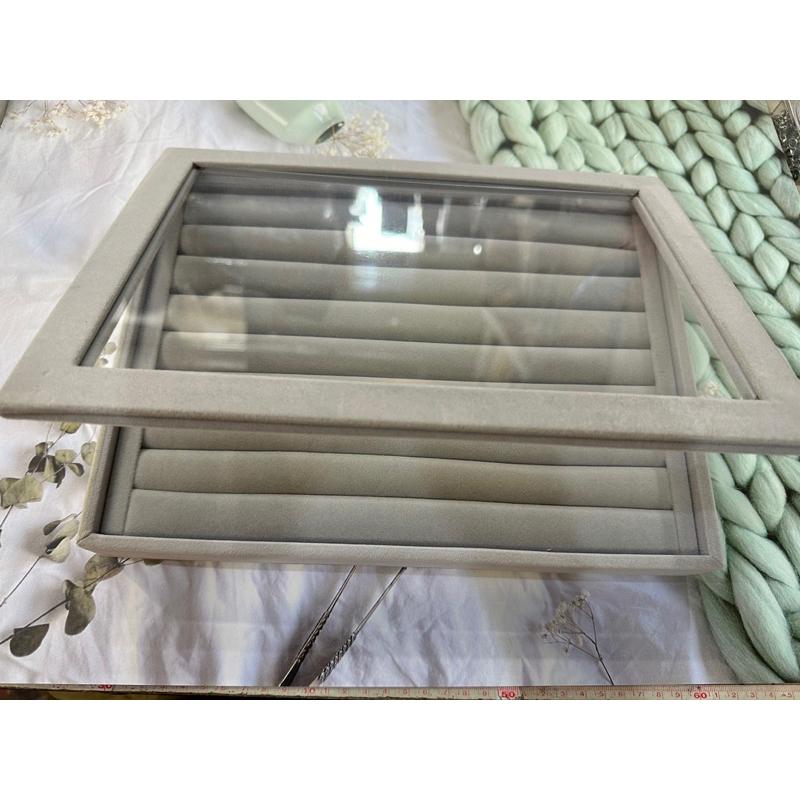 遇見～壓克力材質 戒指盒 掀蓋式 收納盒-細節圖2