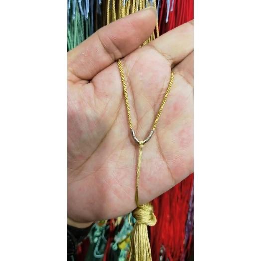 遇見~中國繩結 編繩繩結 手工繞線 金絲項鍊頸繩 中國結綁繩 綁繩項鍊 金絲 項鍊繩 DIY綁繩 擺攤用品 直播用品-細節圖5