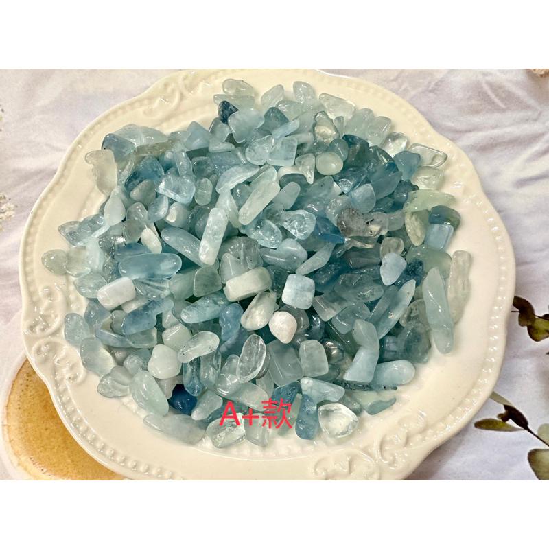 遇見～天然水晶 兩款等級 頂級海藍寶 碎石水晶 消磁水晶-細節圖3