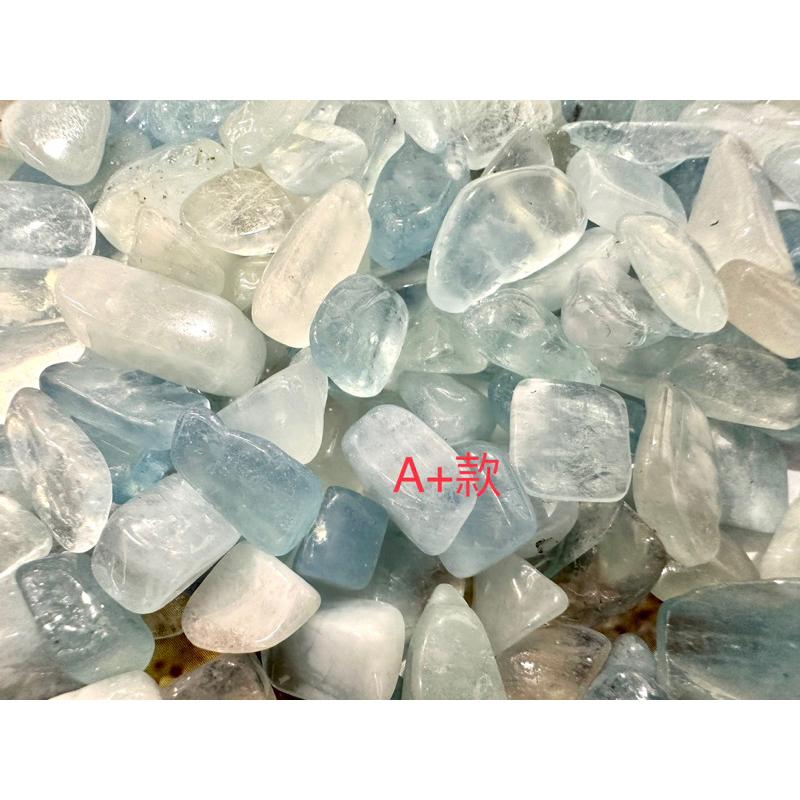 遇見～天然水晶 兩款等級 頂級海藍寶 碎石水晶 消磁水晶-細節圖4