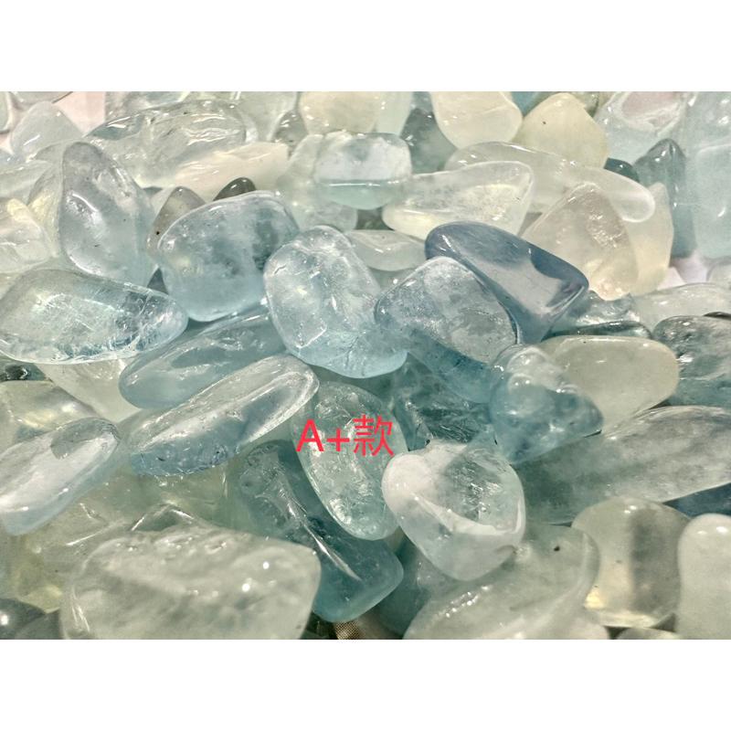 遇見～天然水晶 兩款等級 頂級海藍寶 碎石水晶 消磁水晶-細節圖6