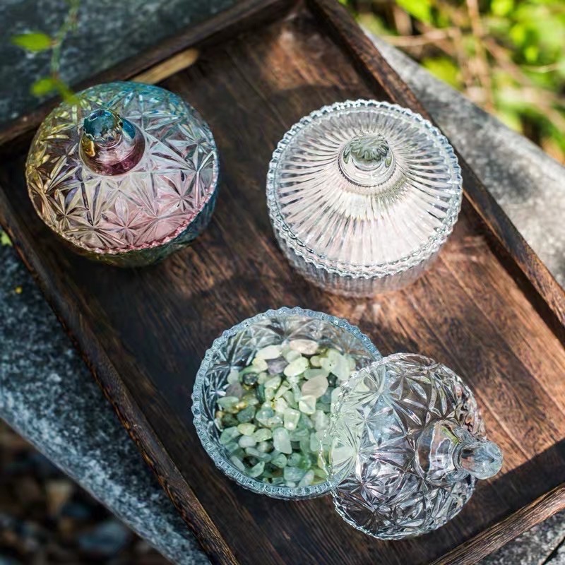 ￼遇見～水晶消磁碗 消磁盎 消磁碗  水晶消磁碗 玻璃材質 水晶碗 水晶消磁容器 淨化盆 台灣現貨-細節圖4