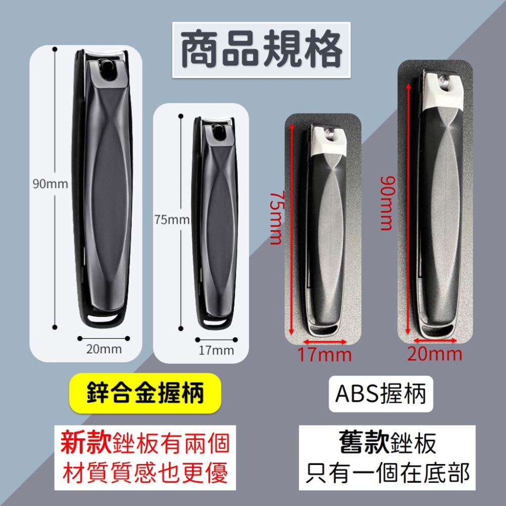 2022 最新款 防飛濺指甲剪 指甲剪 指甲刀【台灣現貨】[利刃好剪] 修指甲 剪指甲 指甲鉗 不鏽鋼指甲剪 指甲 磨甲-細節圖9