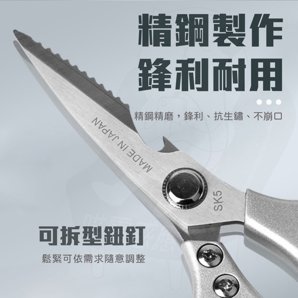 [24h發貨]日本款SK5多功能不鏽鋼剪刀 [台灣現貨][快速發貨] 大力剪 不銹鋼剪刀 工藝剪刀 文具 居家生活-細節圖3