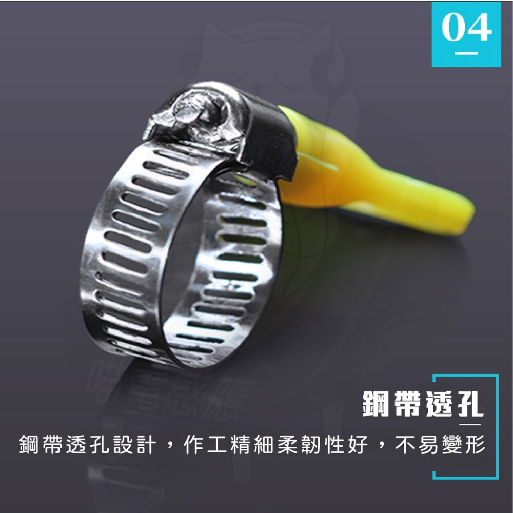 【24H出貨】 管夾手柄式 不鏽鋼管束 [台灣現貨] 水管束環 白鐵管束 快拆式管夾 工具配件 水電工具-細節圖6