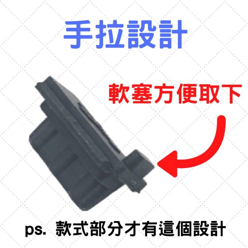 電腦防塵塞 筆電防塵蓋 現貨[送收納盒] 24H出貨 USB VGA HDMI 3.5mm type c DVI孔適用-細節圖4