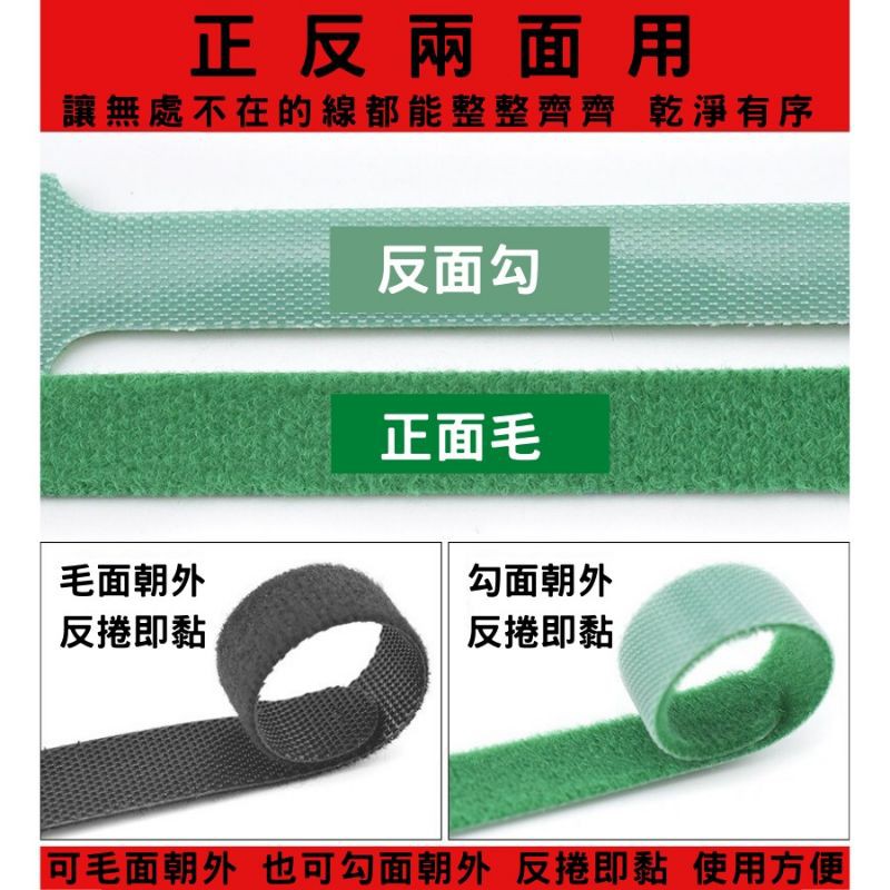魔鬼氈理線器 束線帶 尼龍束帶15cm 20cm 現貨 12h發貨 多色多款式 居家生活 DIY工具配件 線材整理好-細節圖4