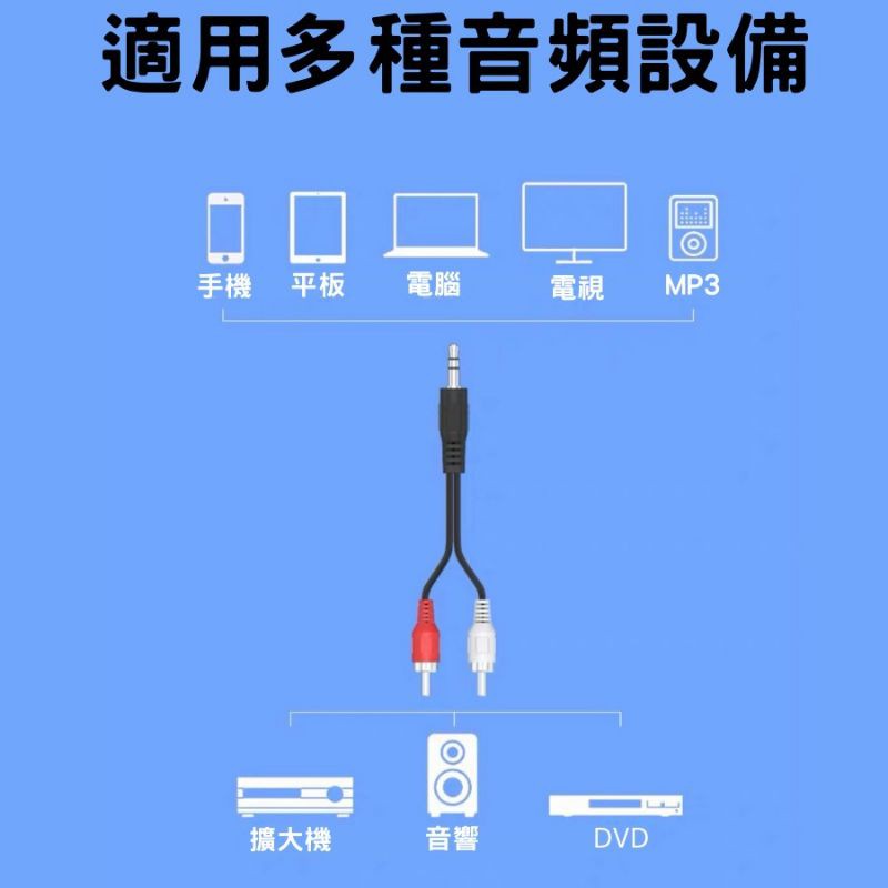 RCA 訊號線 紅白線 現貨 台灣發貨 基本款式 1.5米長 多媒體連接用 多用途 音響配件-細節圖2