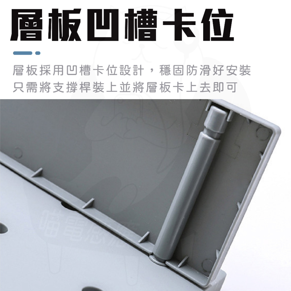 洞洞板置物架 [24H發貨][台灣現貨] 洞洞板收納架 免打孔 牆上收納 牆壁收納架 牆上收納架 展示架 工業風 北歐風-細節圖5