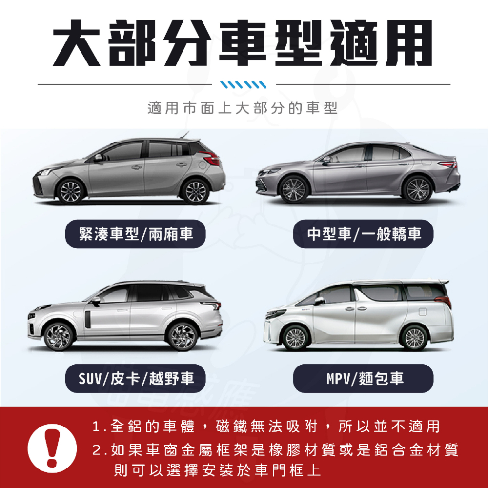 汽車遮陽簾 磁吸遮陽簾 [24H發貨][台灣現貨] 車窗簾 車用遮陽簾 汽車窗簾 磁吸 磁吸車用窗簾 磁吸汽車遮陽簾-細節圖8