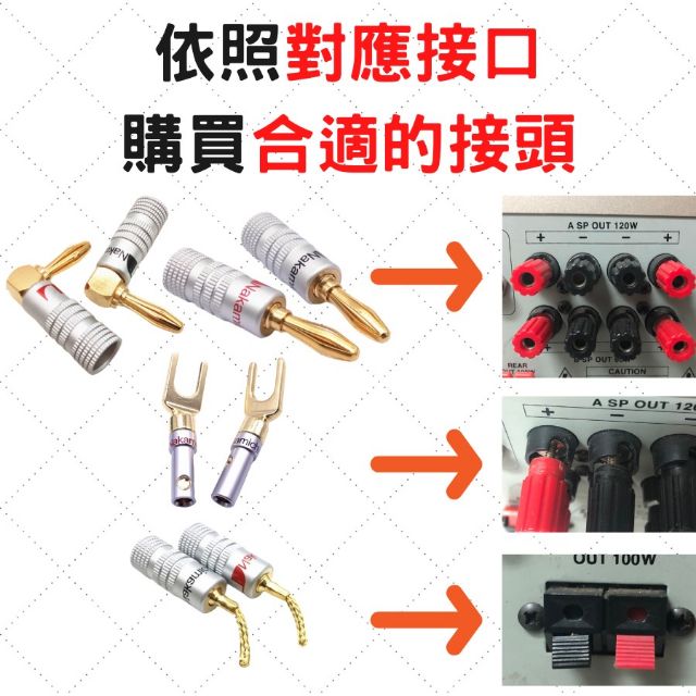 香蕉插【24H出貨】[送一字起/熱縮套] 香蕉頭 香蕉插頭 喇叭線接頭 喇叭端子 音響插頭 喇叭線頭香蕉插-細節圖4