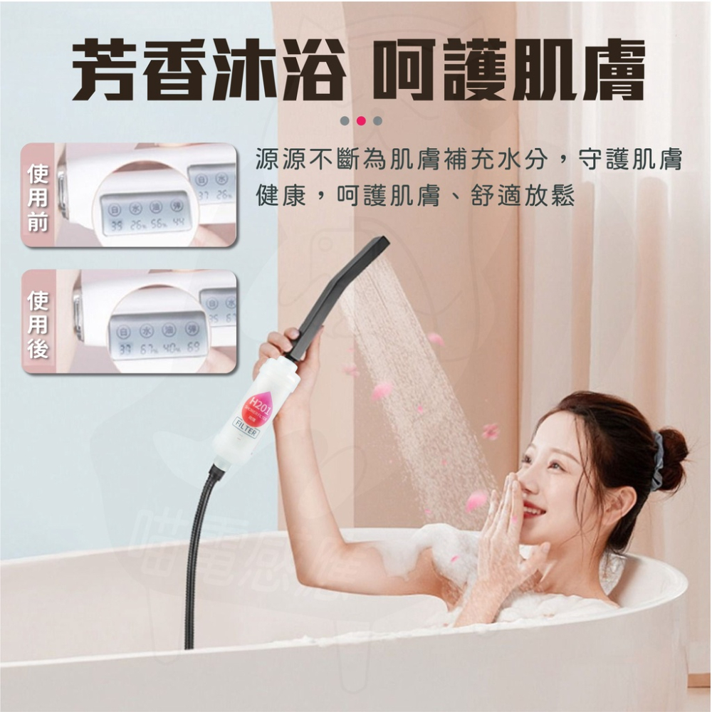 最新款H201香氛濾芯 [24h發貨][台灣現貨] 蓮篷頭濾芯 花灑濾芯 蓮篷頭過濾器 花灑過濾器  香氛過濾器 浴室-細節圖5