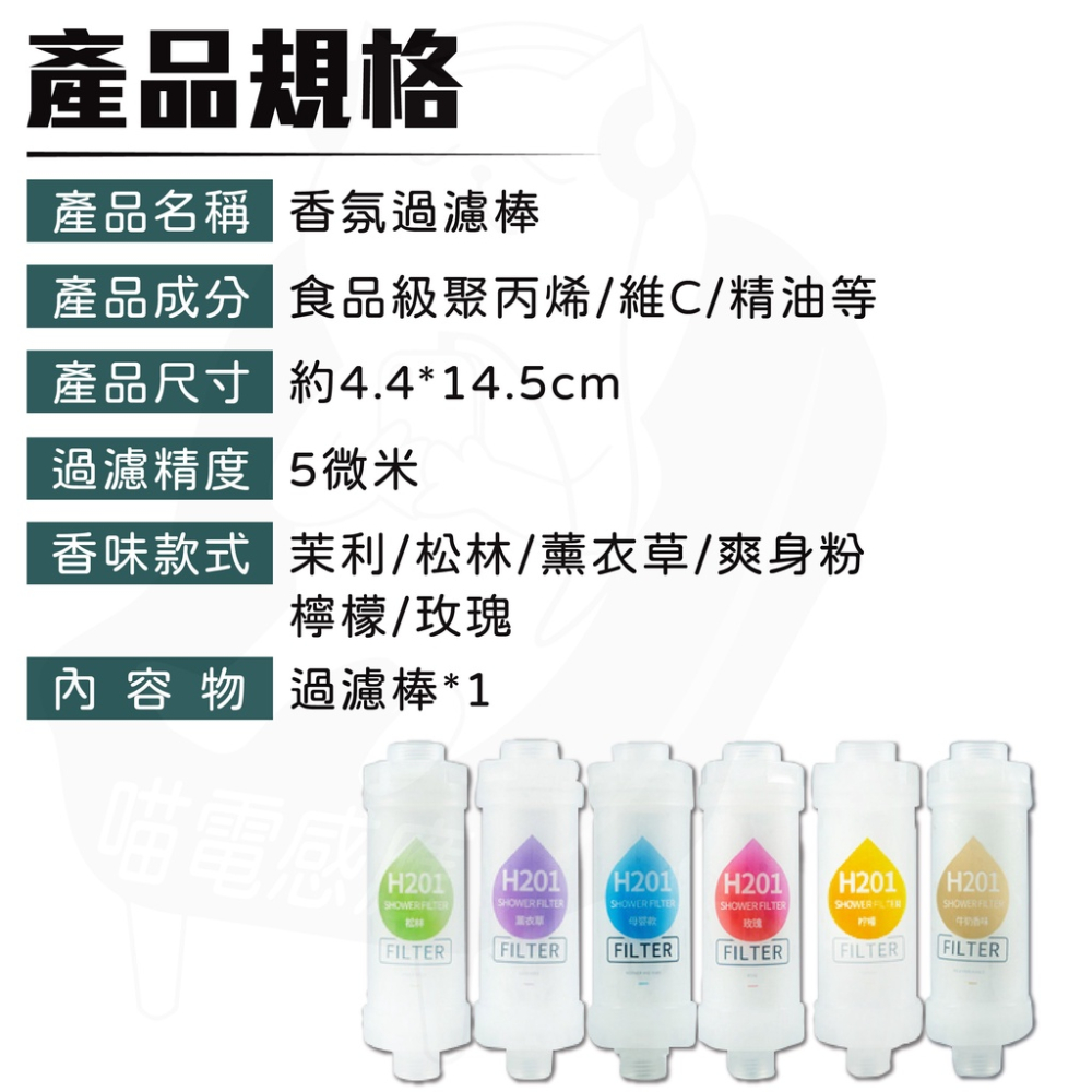 最新款H201香氛濾芯 [24h發貨][台灣現貨] 蓮篷頭濾芯 花灑濾芯 蓮篷頭過濾器 花灑過濾器  香氛過濾器 浴室-細節圖7