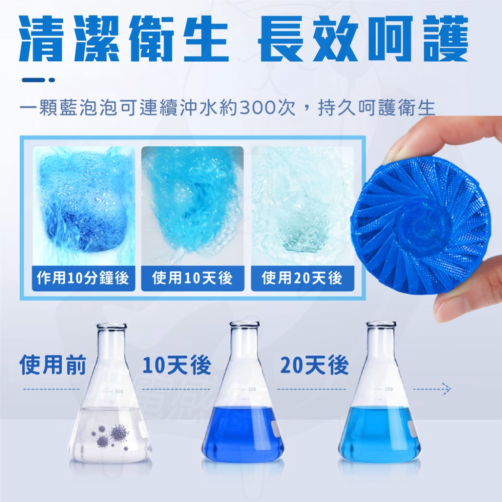 潔廁靈 藍泡泡 【台灣現貨24H發貨】廁所芳香 馬桶清潔 馬桶清潔錠 馬桶自動清潔劑 廁所除臭 居家生活-細節圖5