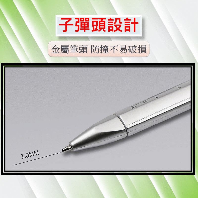 游標卡尺工具筆 自動筆 木工卡尺 劃線 [台灣現貨] 多功能木工劃線器 創意原子筆 卡尺10cm 公分-細節圖3