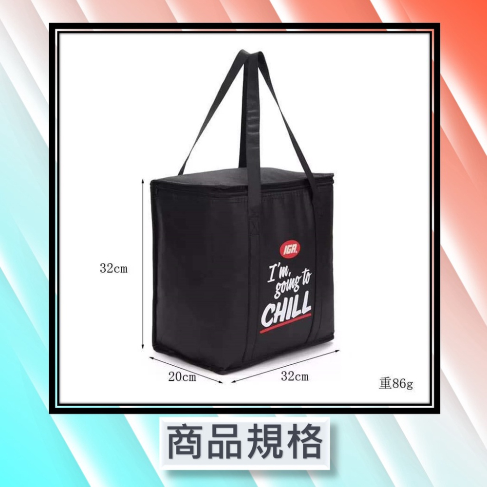 超市購物袋 便當袋 保溫袋 黑色 [大容量][台灣出貨] 外出野餐 露營 提袋 環保 保冷袋 保溫 居家 生活-細節圖8