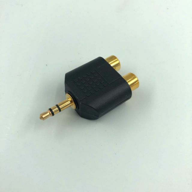 [當天發貨] AUX 3.5mm 轉 RCA 紅白 音源 公 母 AV端子 轉接頭 雙蓮花 一分二 音頻轉換-細節圖2