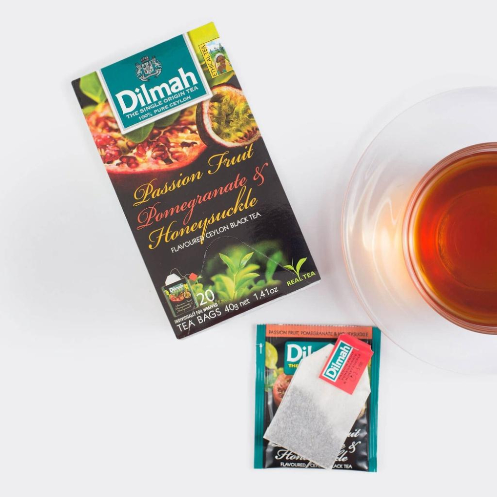 §洺禾§附發票§ Dilmah 帝瑪 百香果石榴紅茶 百香果石榴口味紅茶 20入 【2025.11月】-細節圖4