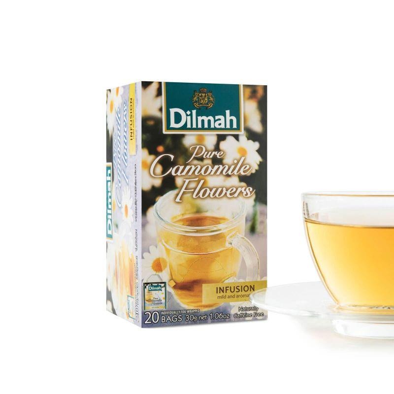 §洺禾§附發票§ Dilmah 帝瑪 洋甘菊茶 洋甘菊花茶 20入 無咖啡因-細節圖2