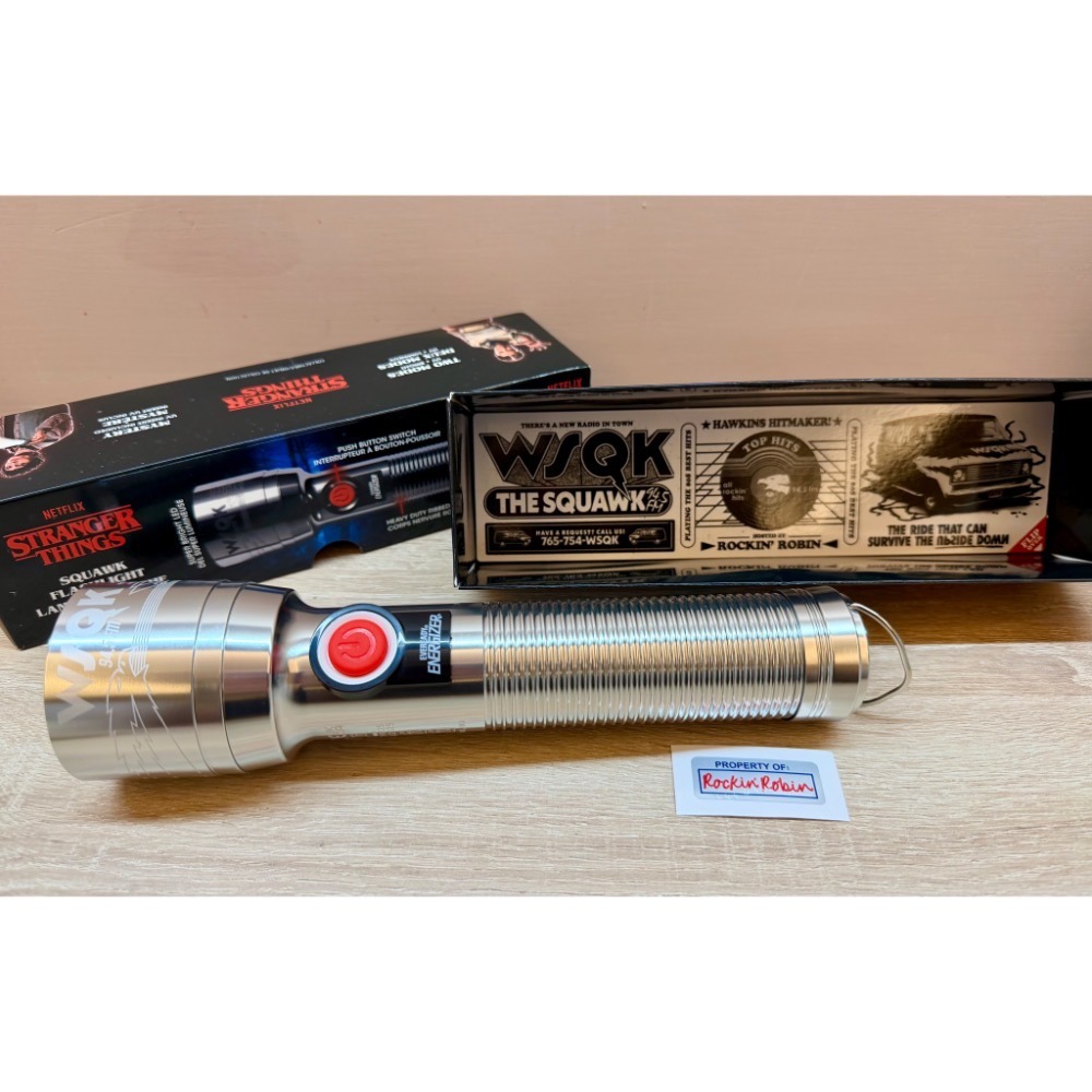 怪奇物語 StrangerThings Energizer 聯名手電筒 第五季-細節圖7