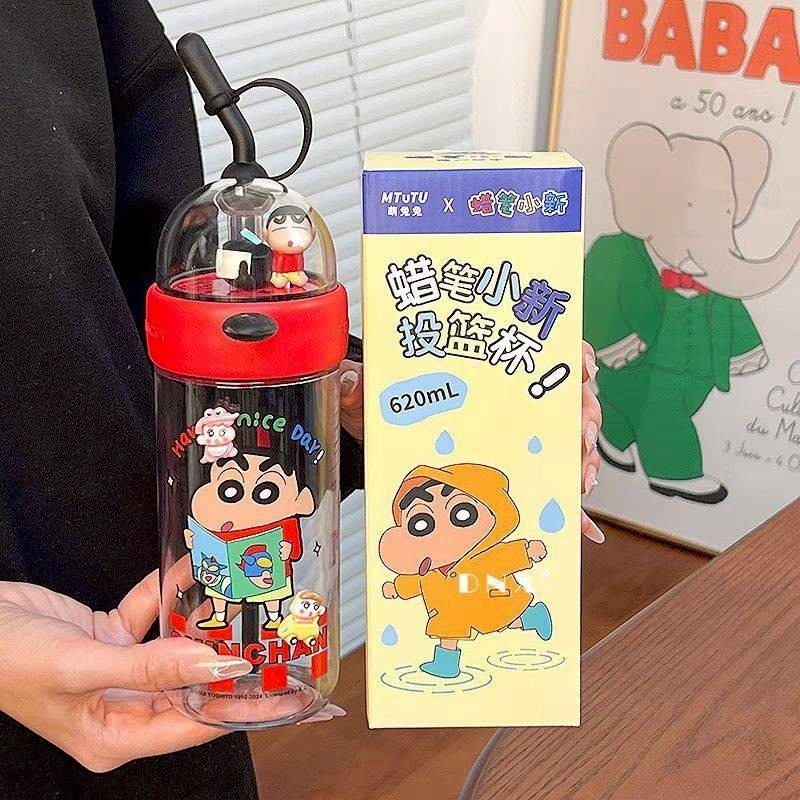 正版蠟筆小新投籃杯 隨行杯-細節圖2