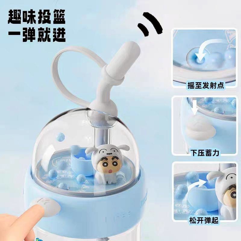 正版蠟筆小新投籃杯 隨行杯-細節圖3