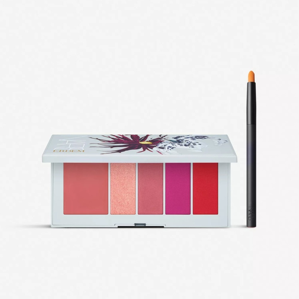 【近全新】NARS x ERDEM 聯名限量 珍稀花語系列 誘惑玫瑰唇彩盤-細節圖3