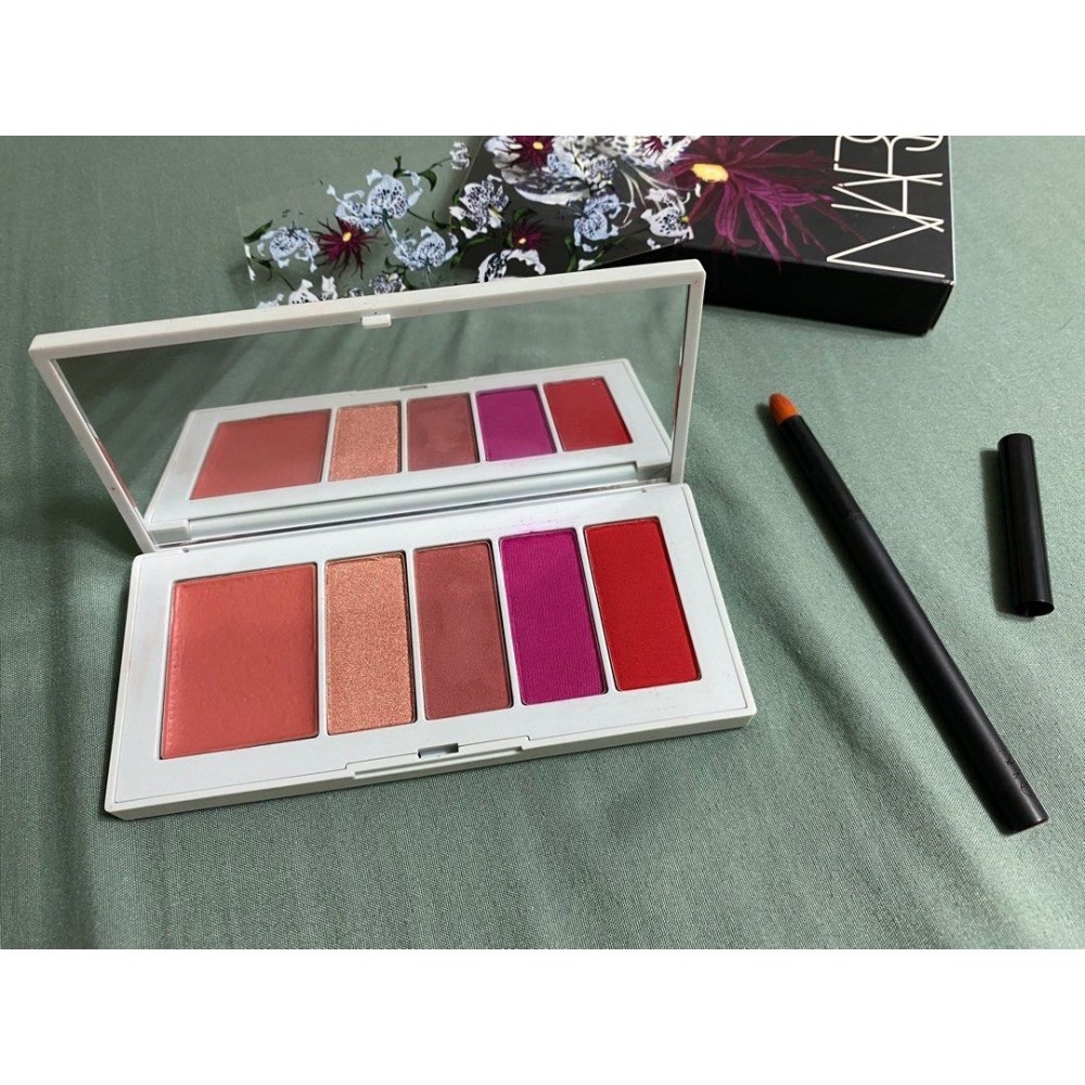 【近全新】NARS x ERDEM 聯名限量 珍稀花語系列 誘惑玫瑰唇彩盤-細節圖5