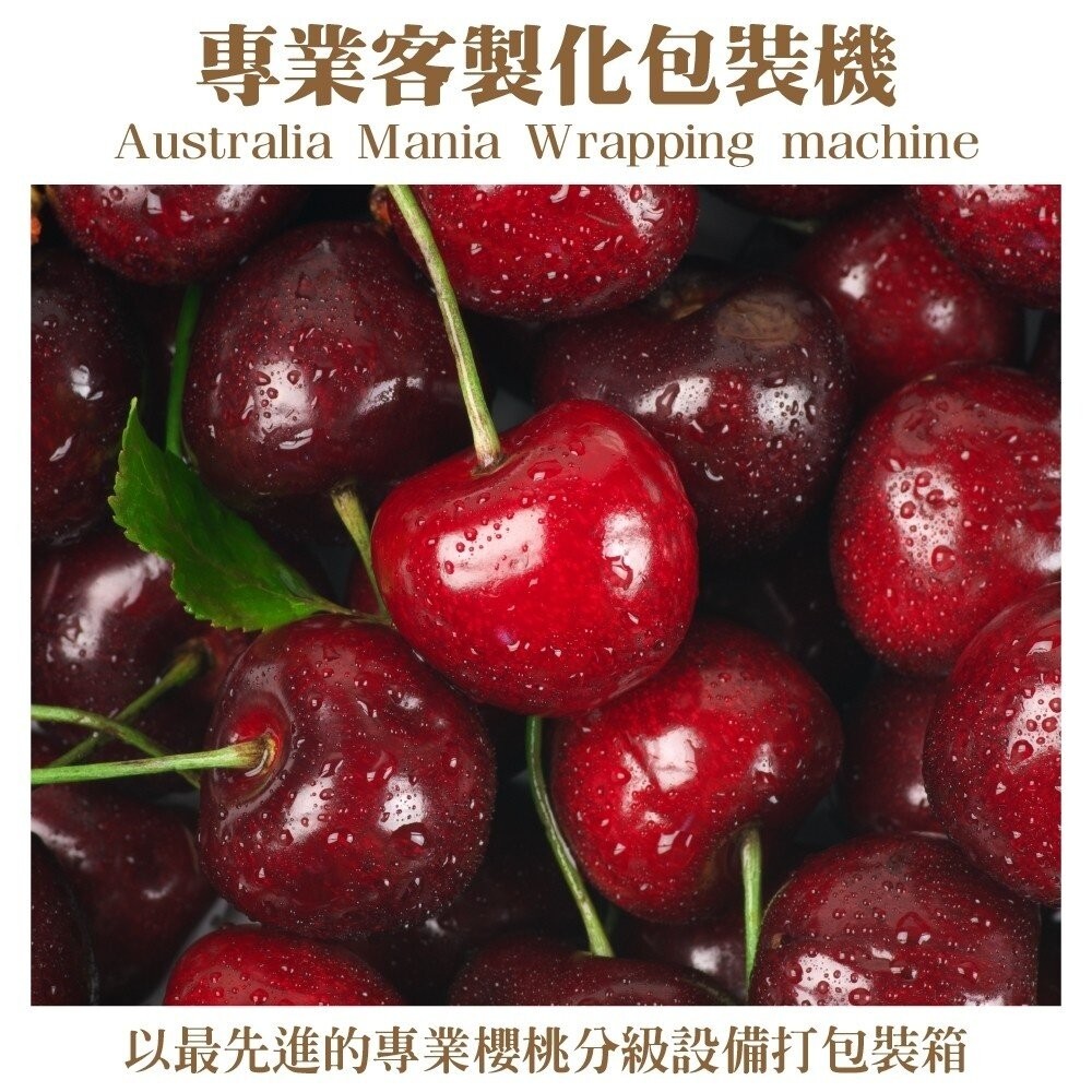 Reid/Hansen 澳洲Tasmanian塔斯馬尼亞櫻桃600g分裝禮盒 0運費【果之蔬】澳洲櫻桃 櫻桃禮盒 年節禮-細節圖2