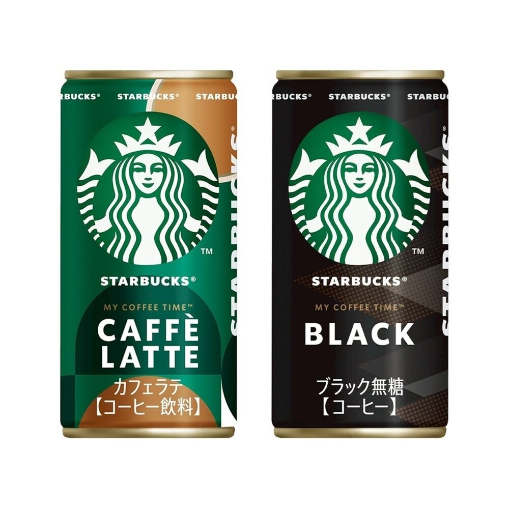 日本Starbucks 星巴克罐裝黑咖啡/咖啡拿鐵(每罐185ml) 即飲咖啡 罐裝咖啡 咖啡歐蕾 咖啡牛奶-細節圖2