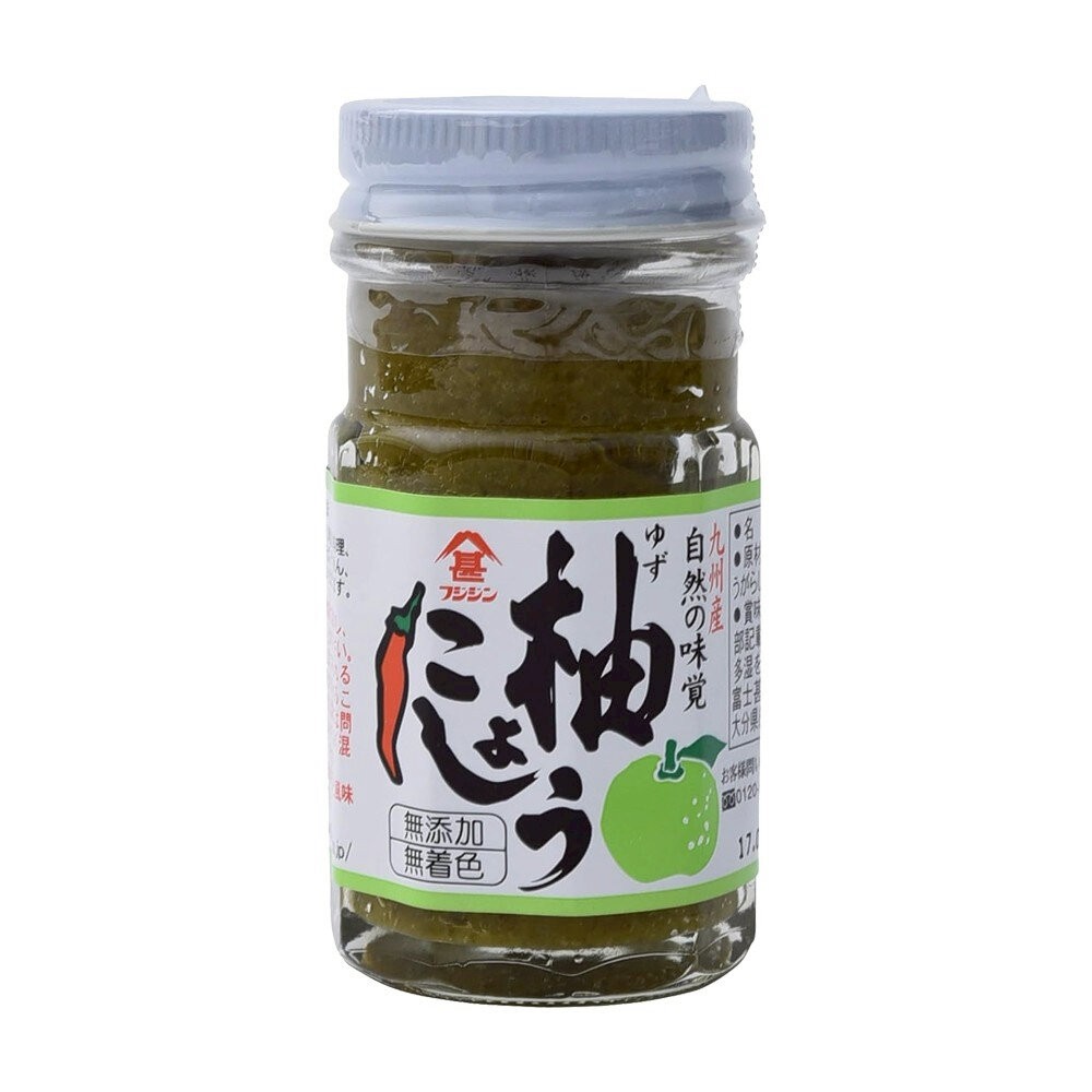 日本富士甚 柚子胡椒醬(每瓶60g) 辣椒醬 調味醬 調味料 柚子胡椒 ゆずこしょう-細節圖2