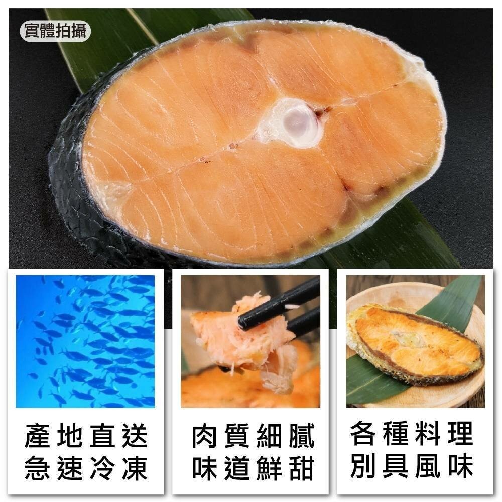 嚴選智利鮭魚切片(每片100g±10%)【海陸管家】滿額免運 智利鮭魚 鮭魚 鮭魚片 智利鮭魚片-細節圖3