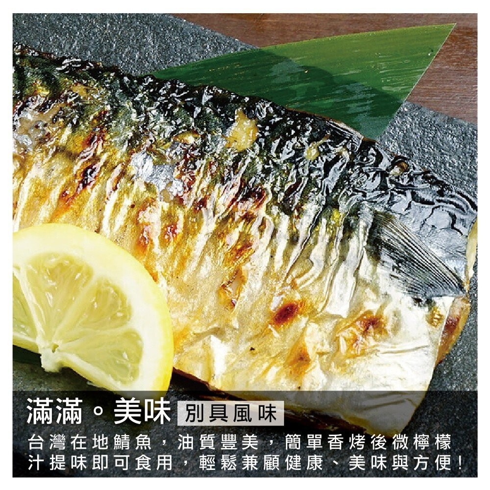 嚴選宜蘭薄鹽鯖魚【海陸管家】滿額免運 台灣鯖魚 鯖魚片 薄鹽鯖魚 煎烤氣炸 冷凍海鮮-細節圖6