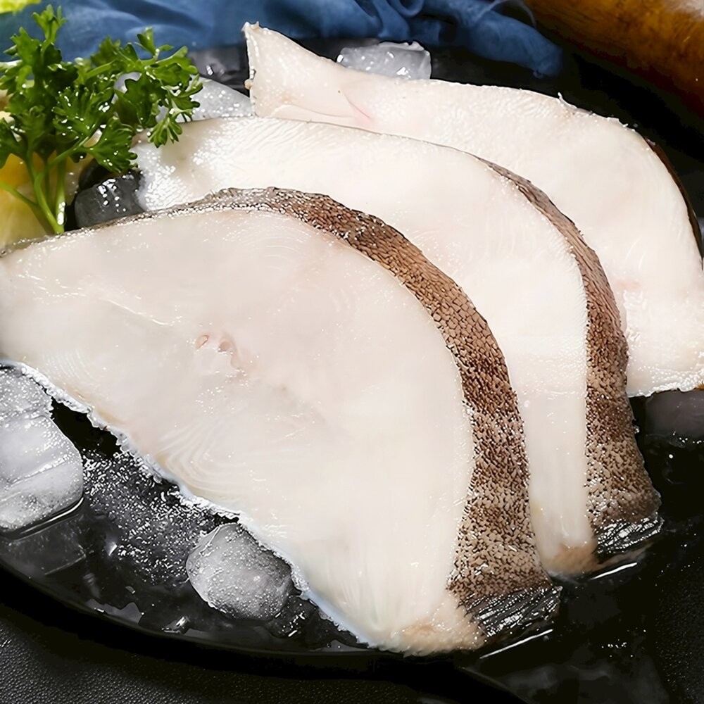 格陵蘭無洞扁鱈(大比目魚)(每片300g±10%)【天天鮮配】滿額免運-細節圖2