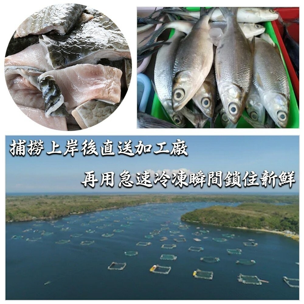 台南無刺滑嫩虱目魚皮(每包300g±10%)【海陸管家】滿額免運-細節圖3