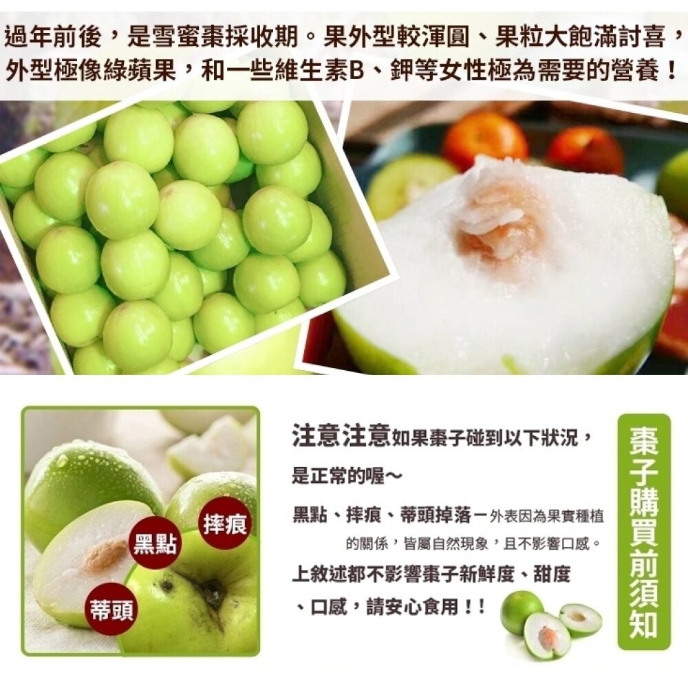 屏東高樹頂級雪麗蜜棗【果農直配】0運費 蜜棗 雪蜜棗-細節圖7