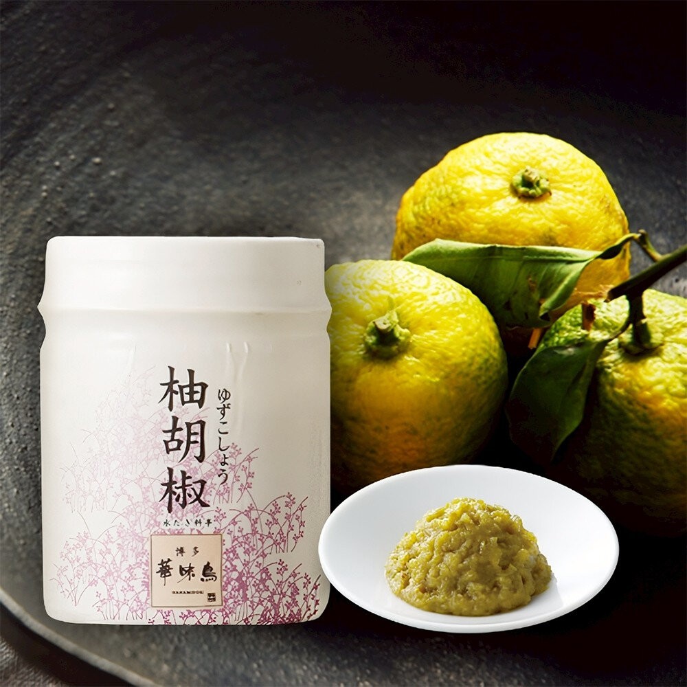 日本博多華味鳥 柚子胡椒醬 (每罐30g) 胡椒 柚子醬 胡椒醬 沾醬 調味醬 調味 柚子胡椒-細節圖4