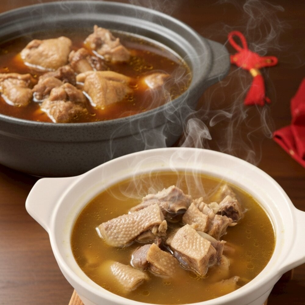 暖心薑母鴨/薑母雞湯(每組1300g±10%)【天天鮮配】年菜必買-細節圖2