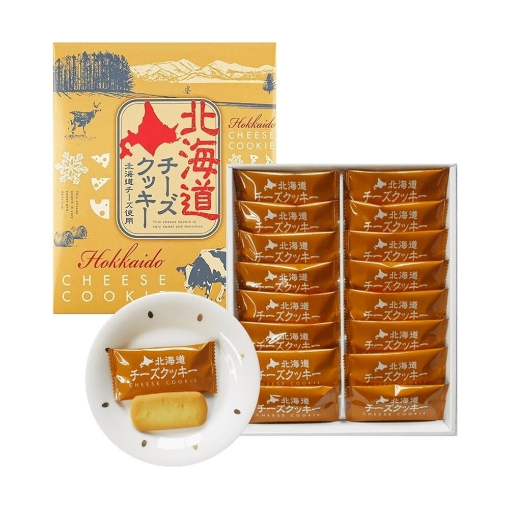 日本北海道起司餅乾16枚禮盒 0運費 新年禮盒 伴手禮-細節圖2