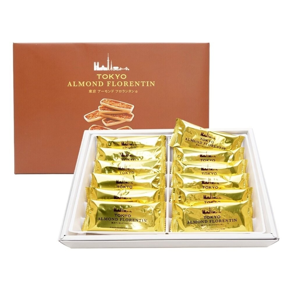 日本東京杏仁酥船型餅乾12枚禮盒禮盒 0運費 新年禮盒 伴手禮-細節圖2