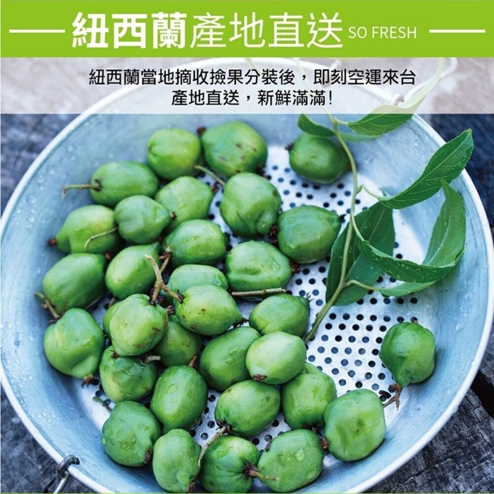 紐西蘭Baby Kiwi袖珍奇異果(每盒125g±10%) 0運費【果之蔬】寶貝奇異果 迷你奇異果 紐西蘭奇異果-細節圖3