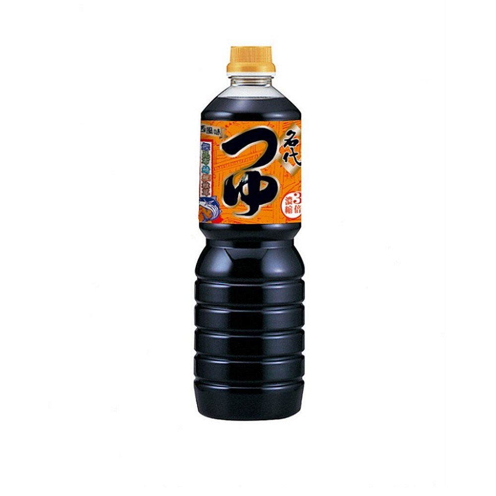 日本山森名代 鰹魚調味露 1000ml/瓶 3倍濃縮 關西風味-細節圖2