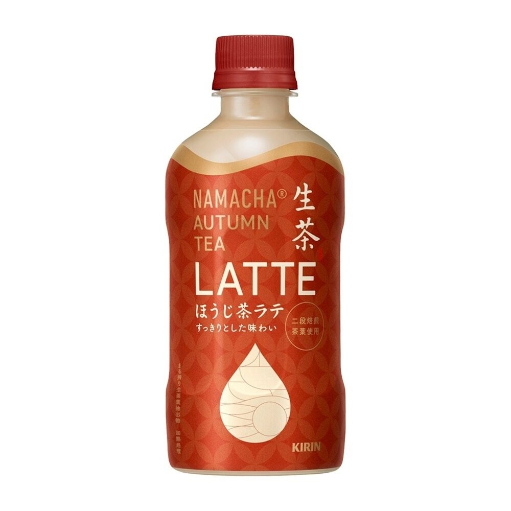 日本Kirin 麒麟生茶-焙茶拿鐵 400ml/瓶 日本茶-細節圖2