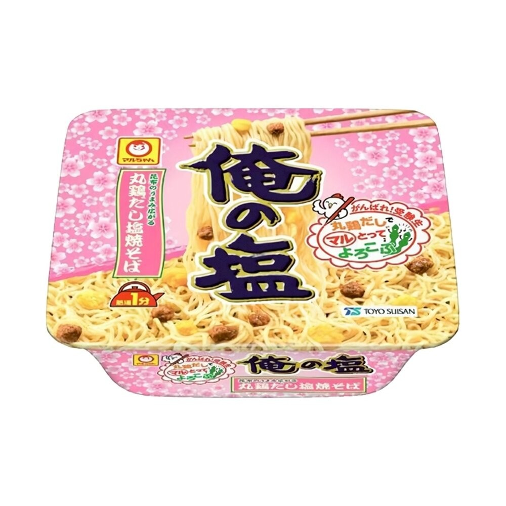 日本東洋 俺之鹽雞湯鹽燒風味炒麵(每盒106g) 日本泡麵 日本乾麵 日本炒麵-細節圖2