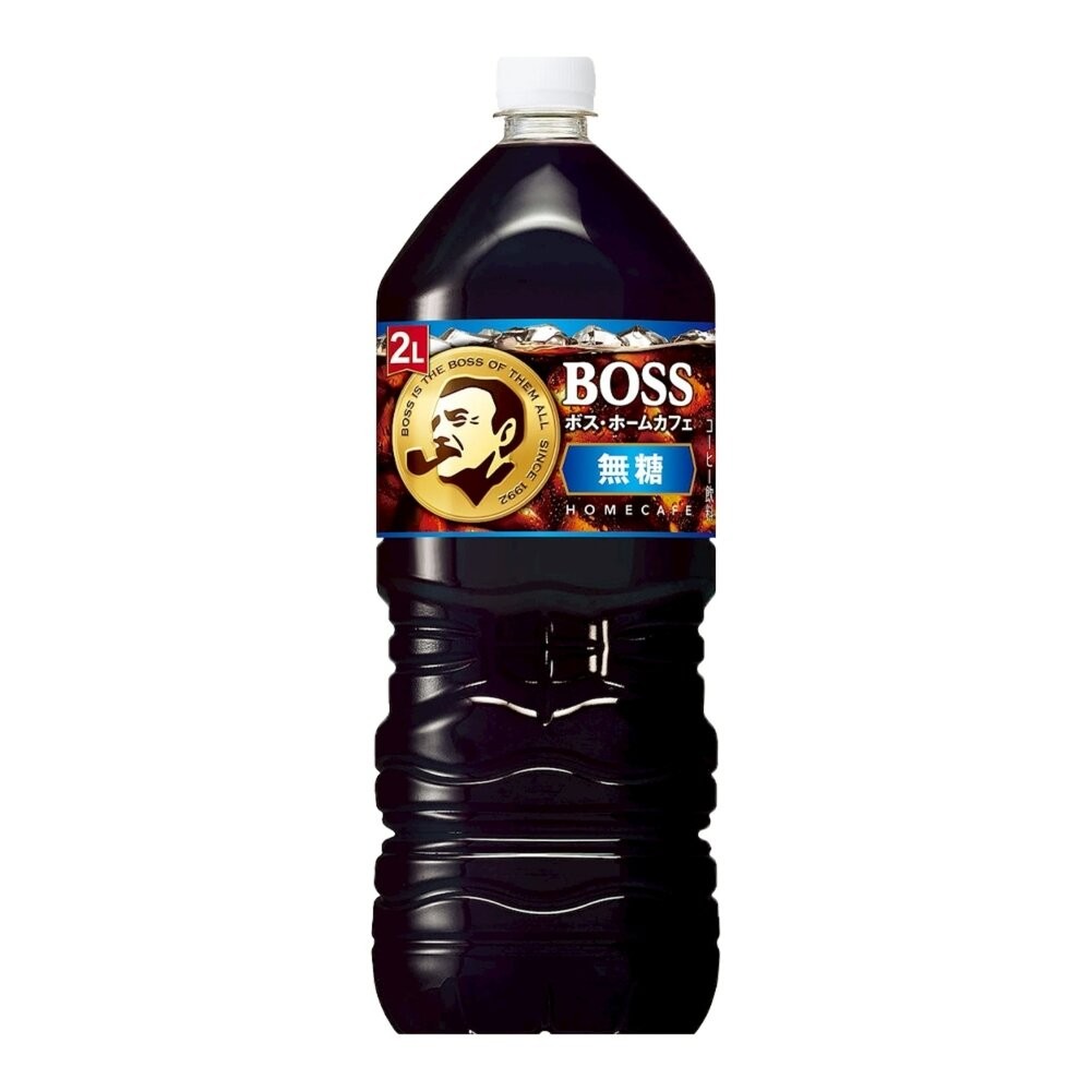 日本SUNTORY三得利 BOSS大罐無糖黑咖啡2L 即飲咖啡 瓶裝咖啡 無糖咖啡-細節圖2