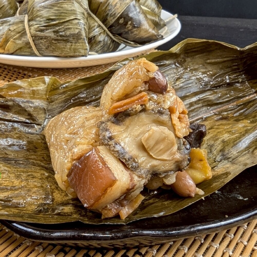 帝王鮑魚干貝粽(每顆150g±10%)【海陸管家】滿額免運 鮑魚粽 鮑魚粽子 海鮮粽 端午-細節圖2