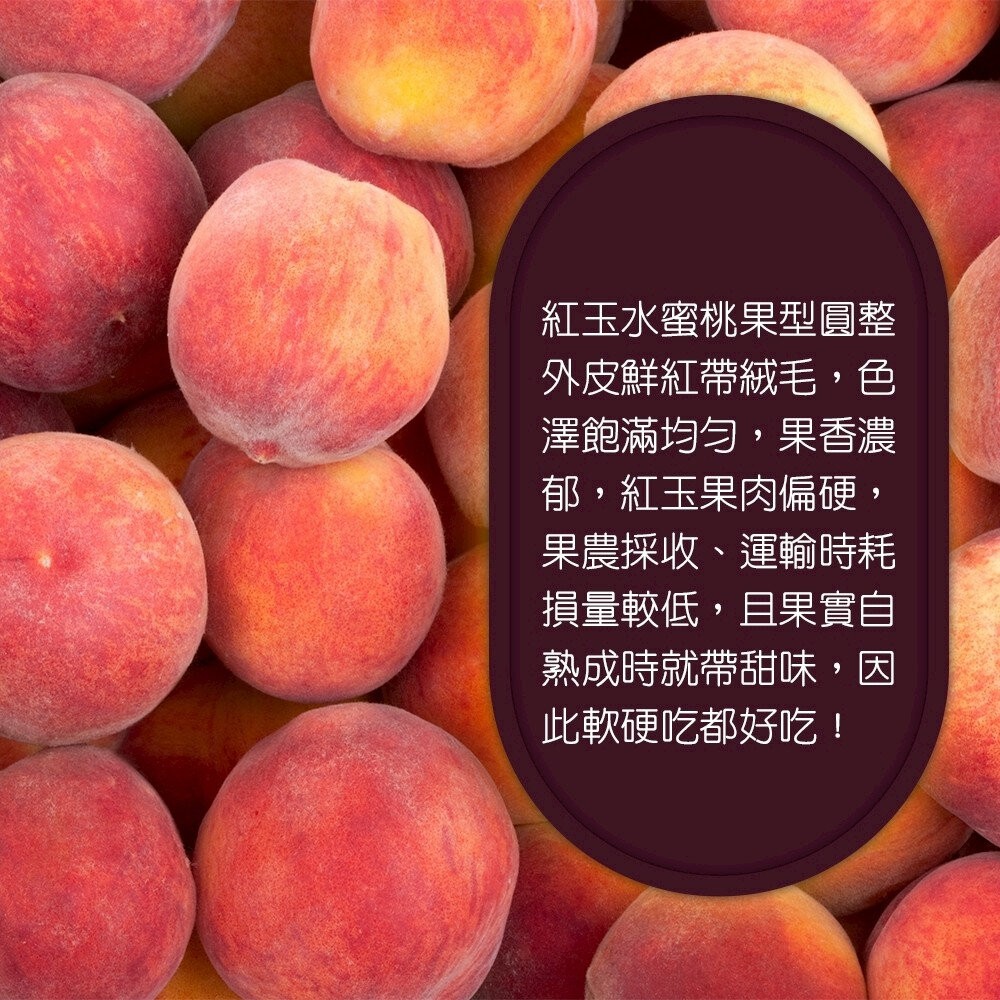 台中大雪山脈紅玉水蜜桃禮盒 0運費【果農直配】台灣水蜜桃 雪山紅玉 雪山水蜜桃-細節圖4
