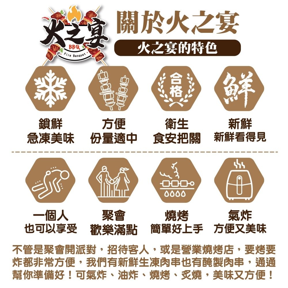 美國生鮮雞腿肉串(每包5串/約165g)【天天鮮配】滿額免運 燒烤 烤肉串 雞肉串 BBQ 串烤 肉串 雞腿肉 雞腿串-細節圖4