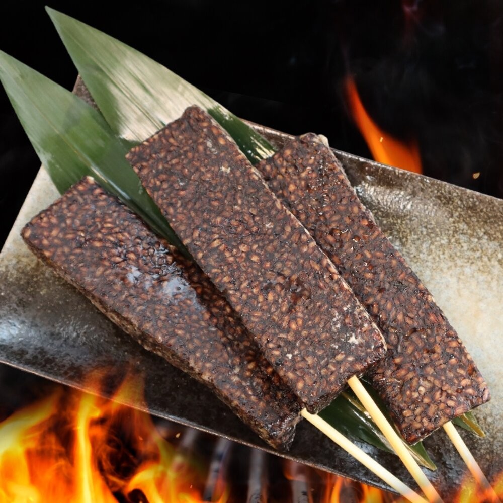 香Q豬血糕串(每包5串/約375g)【鮮肉王國】滿額免運 燒烤 烤肉串 BBQ 串烤 肉串 豬血糕 米血糕-細節圖2
