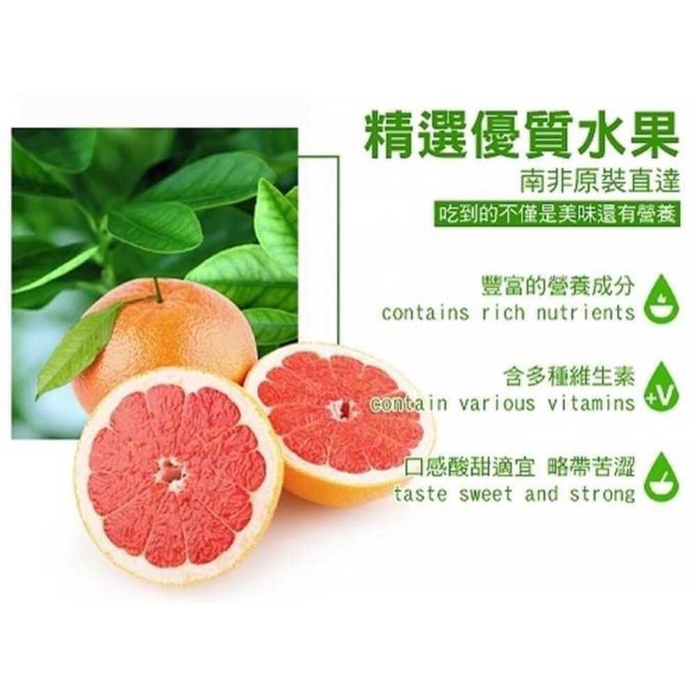 南非葡萄柚 0運費【果之蔬】葡萄柚 進口葡萄柚 紅肉葡萄柚 紅柚-細節圖6